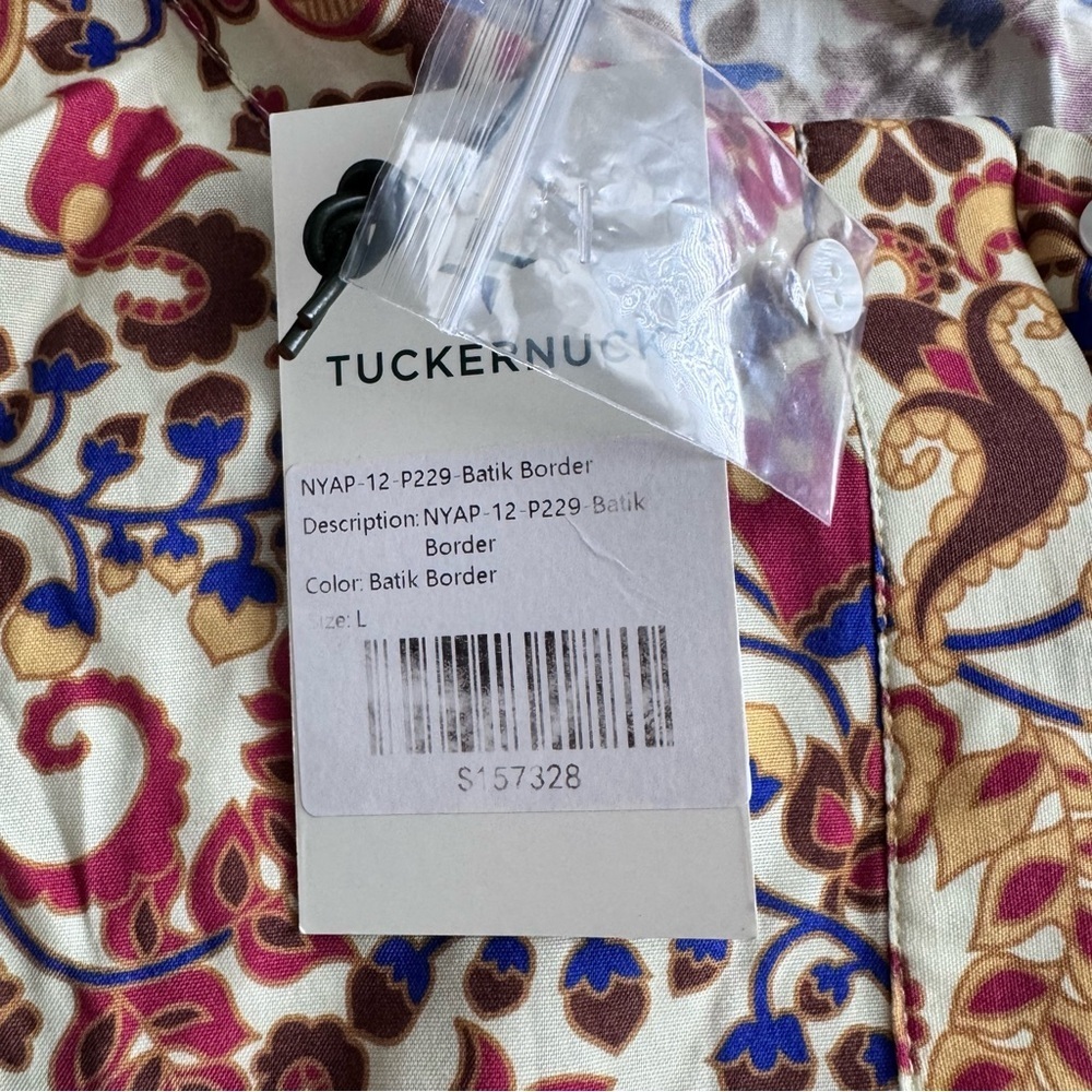 NWT Tuckernuck sun-drenched Porto Jessa romper sz Lg cottagecore coastal grandma - Picture 6 of 12